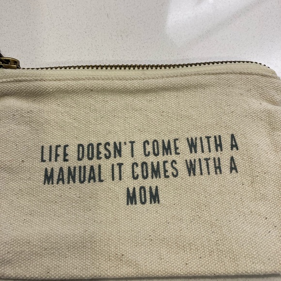 Canvas Zip-up Pouch - Picture 2 of 7